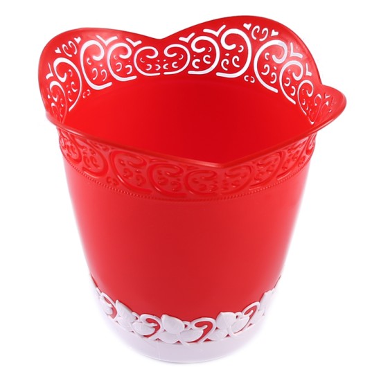 Dekoration Vase Aus Plastik Rot 1 Stück - MT19 - Mytortenland